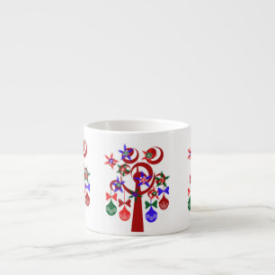 TEA CUPS OF EXPRESSO-MOKKEN - CHRISTMAS DESIGN GIF ESPRESSO KOP