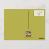 Tea Cups overstromen met je zegeningen Briefkaart (Achterkant)