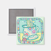 Tea Daze Magnet (Voorkant / Achterkant)