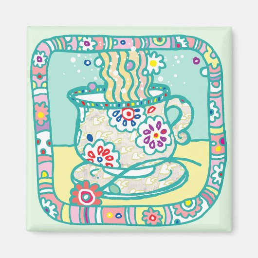 Tea Daze Magnet (Voorkant)