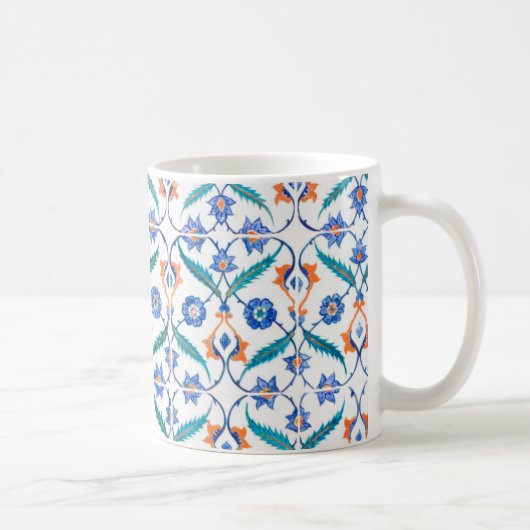 Tea decorated cup koffiemok (Rechts)