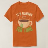 Tea Design for Tea Lovers 2 T-shirt (Design voorkant)