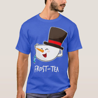 Tea Design Frost Tea Kerstdag cadeau T-shirt