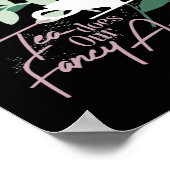 Tea doet onze fancy hulp poster (Hoek)