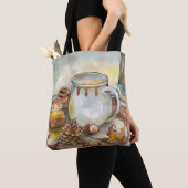 Tea door het Venster Tote Bag (Dichtbij)