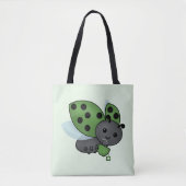 Tea Drink Ladybug Canvas tas (Voorkant)