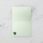 Tea Drink Ladybug Kaart (Binnen)