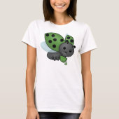 Tea Drink Ladybug T-Shirt (Voorkant)