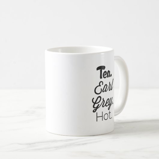 Tea - Earl Gray Hot Koffiemok (Voorkant rechts)