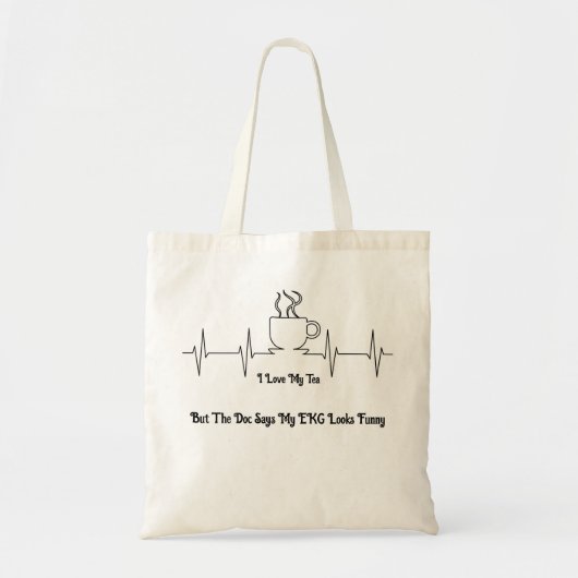 Tea-ECG Tote Bag (Voorkant)