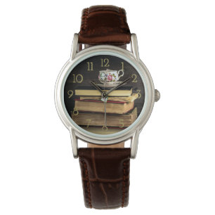 Tea en Boeken Horloge