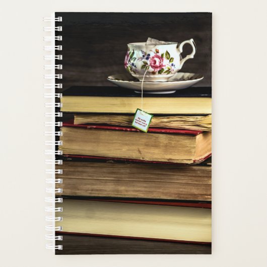 Tea en Boeken Planner (Voorkant)