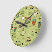 Tea en Honey Tea Time in Green Ronde Klok (Hoek)