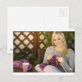 Tea- en kapotmaken briefkaart (Voorkant / Achterkant)