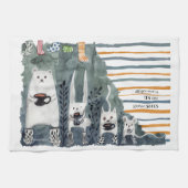 Tea en Warm Socks Kitchen Towelen Theedoek (Horizontaal)