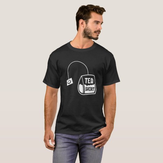 Tea Fanatic Tea Bag tea T-shirt (Voorkant volledig)