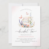 Tea Floral Vrijgezellenfeest Kaart (Voorkant)