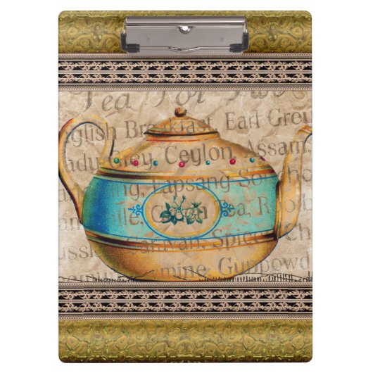 Tea for Two Clipboard Klembord (Voorkant)