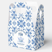 Tea for Two – Floral 2nd Birthday Party Bedankdoosjes (Geopend)