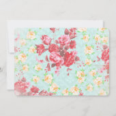 Tea for Two Tea Party girl Kaart (Achterkant)