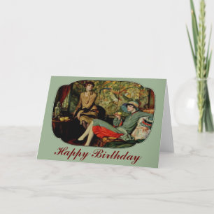 Tea for Two Twenties Birthday card Kaart