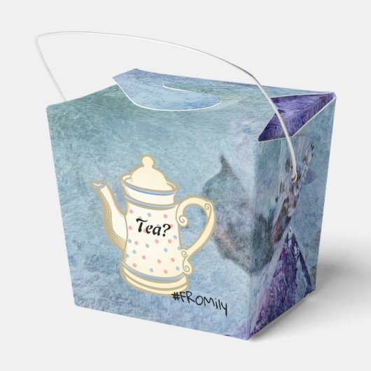 Tea? #FROMily Van Fandom Liu Diner Design Bedankdoosjes (Achterkant)