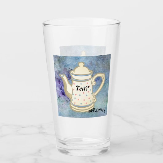 Tea? #FROMily Van Fandom Liu Diner Design Glas (Voorkant)