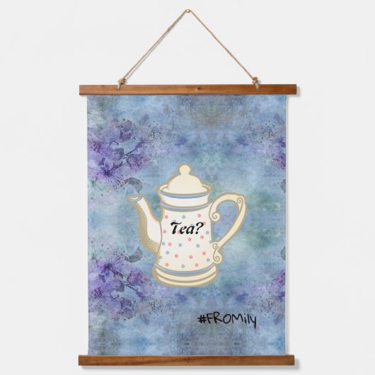 Tea? #FROMily Van Fandom Liu Diner Design Hangend Wandkleed (Voorkant)
