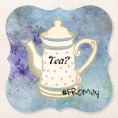 Tea? #FROMily Van Fandom Liu Diner Design Kartonnen Onderzetters (Voorkant)