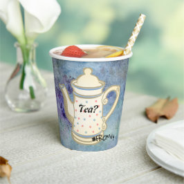 Tea? #FROMily Van Fandom Liu Diner Design Papieren Bekers
