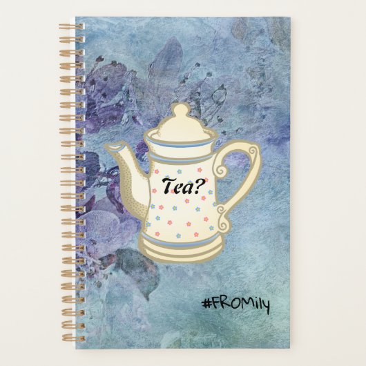 Tea? #FROMily Van Fandom Liu Diner Design Planner (Voorkant)