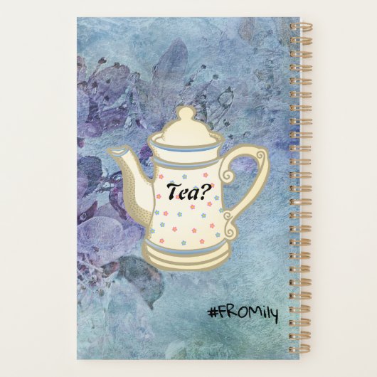 Tea? #FROMily Van Fandom Liu Diner Design Planner (Achterkant)
