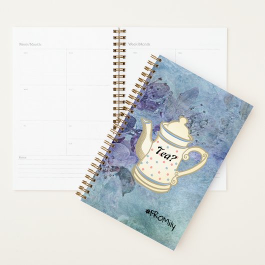 Tea? #FROMily Van Fandom Liu Diner Design Planner (Display)