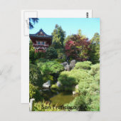 Tea Garden Briefkaart (Voorkant / Achterkant)