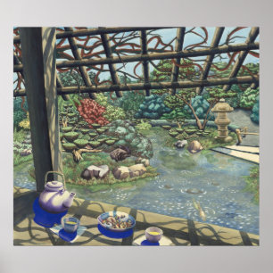 Tea Garden Poster