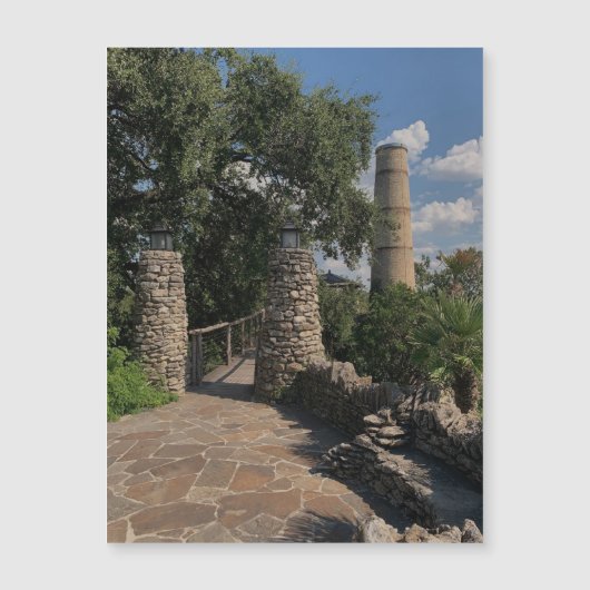 Tea Garden Tower-magneet (Voorkant)