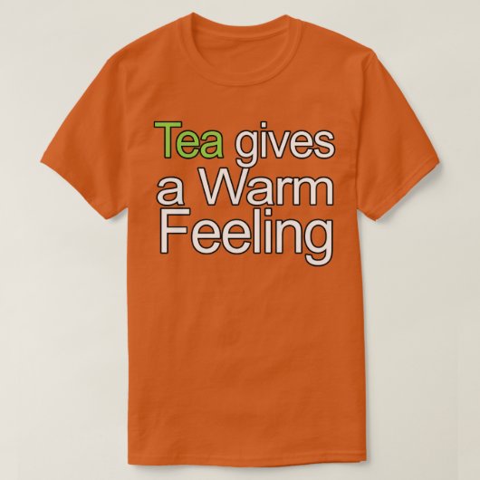 Tea geeft een Tarief van de Eigenschap van het War T-shirt (Design voorkant)