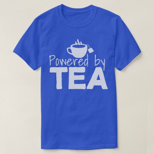 Tea Gezegde Lover Coffee Caffeine Joke Pun T-shirt (Design voorkant)