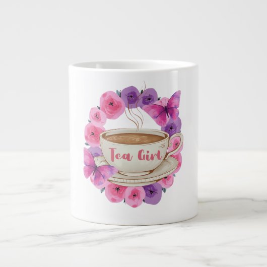 Tea Girl Specialty Mug Grote Koffiekop (Voorkant)