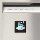 Tea Great Wave Off Kanagawa Magneet (Insitu (Vaatwasser))