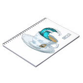 Tea Great Wave Off Kanagawa Notitieboek (Linkerzijde)