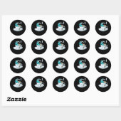 Tea Great Wave Off Kanagawa Ronde Sticker (Vel)