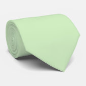 Tea Green Color Stropdas (Opgerold)