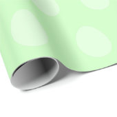 Tea Green Easter Egg Wrapping Paper Cadeaupapier (Rol Hoek)