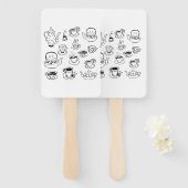 Tea Handwaaier (Voorkant en achterkant)