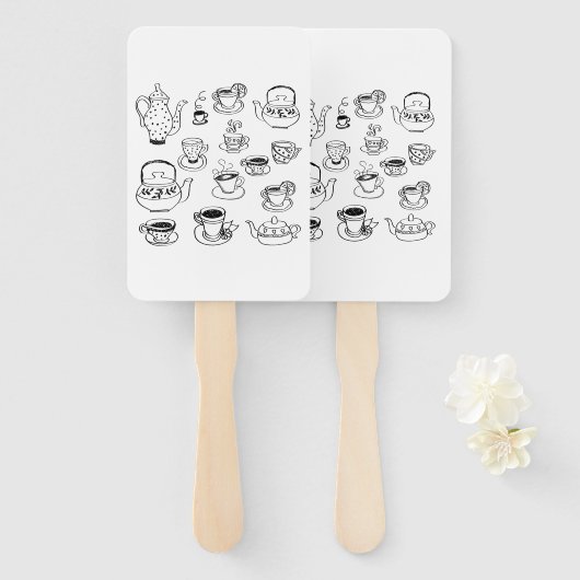 Tea Handwaaier (Voorkant en achterkant)