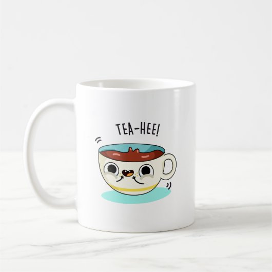Tea Hee Funny Tea Cup Koffiemok (Links)