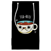 Tea Hee Funny Tea Cup un Dark BG Klein Cadeauzakje (Voorkant)