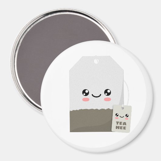 Tea Hee Magneet (Voorkant / Achterkant)