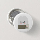 Tea Hee Ronde Button 3,2 Cm (Voorkant /achterkant)